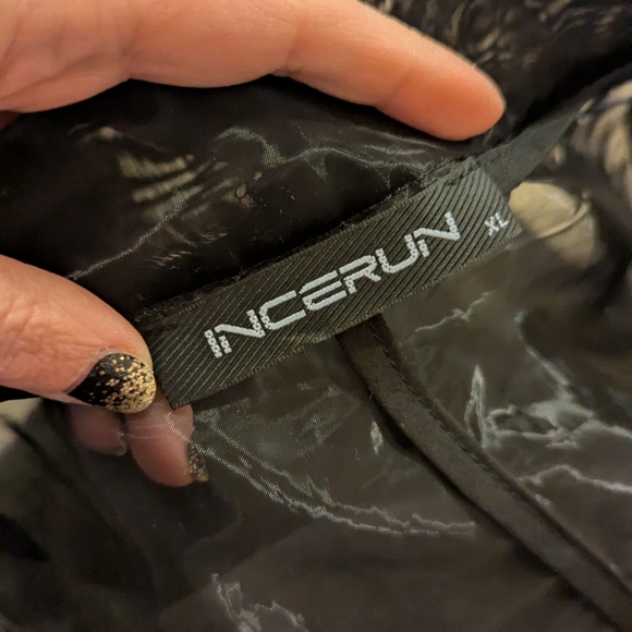 Vintage Incerun black sheer cargo pants size XL - Picture 6 of 6